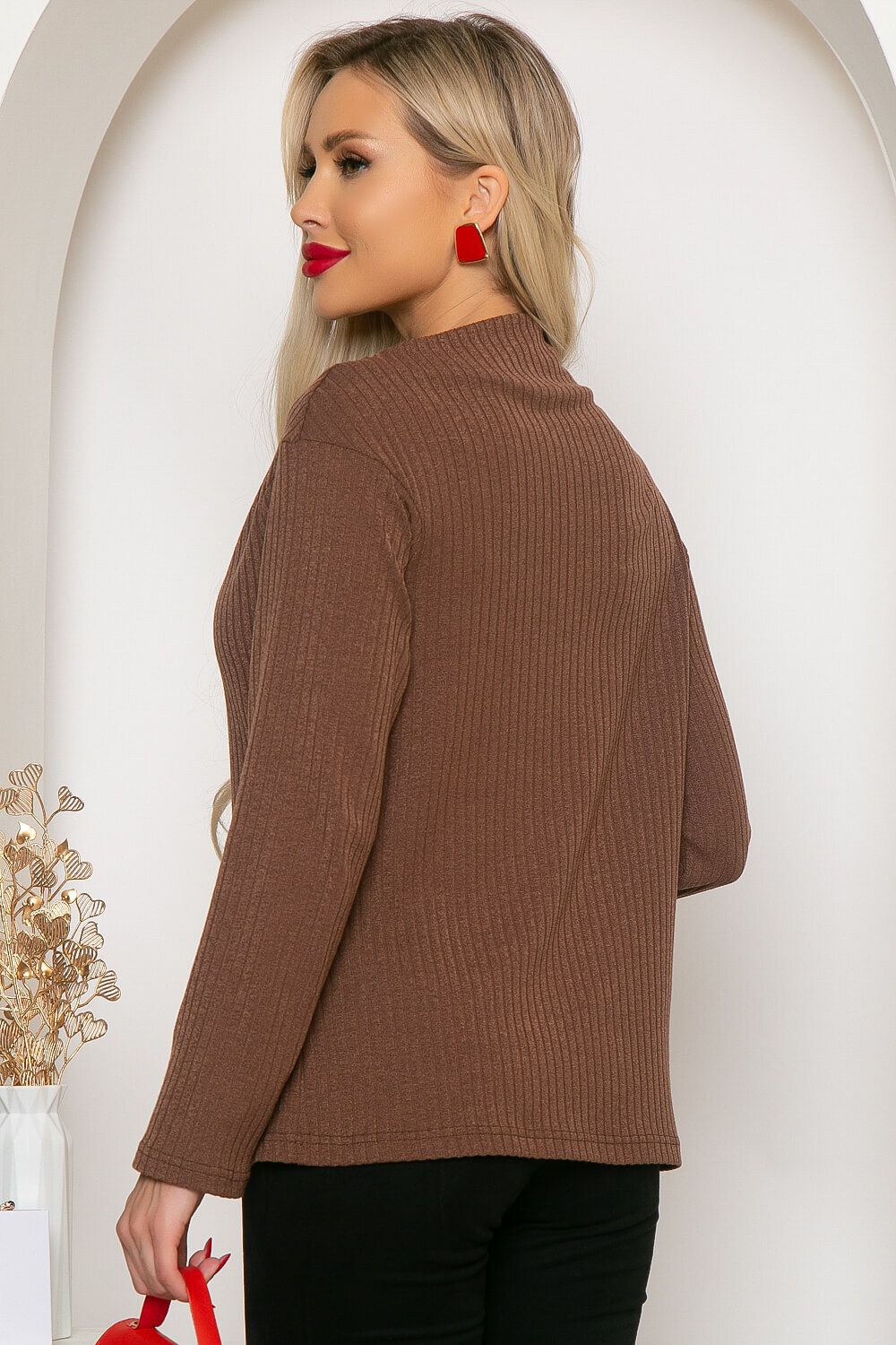 Джемпер "Аланис" (шоколад) Б4114 LT Collection