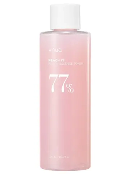 Anua Тонер-эссенция с экстрактом персика и ниацинамидом для гладкой и сияющей кожи Peach 77 Niacin Essence Toner 250 мл