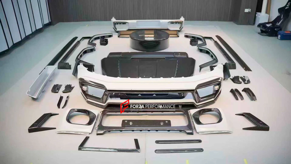 Карбоновый обвес для Mercedes-Benz G-Class W464/W463A 2018-2023 Мерседес Гелик гелентваген