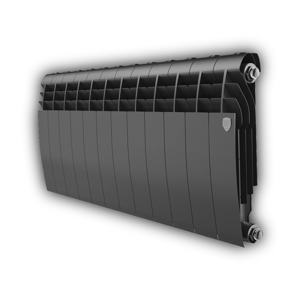 Радиатор Royal Thermo Biliner 350 черный графитовый