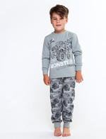 Пижама для мальчиков А.8-29-1. серый, р. 116 7787257