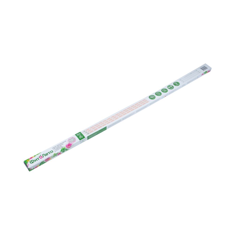 ULZ-P04-14W-SPLE-TM IP65 CLEAR KIT03 Светильник для растений светодиодный линейный. 540мм. Пластик. Спектр для фотосинтеза. В составе набора из 3-х штук. с таймером. TM ФитоЛето