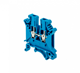 Клемма винтовая проходная, 2,5 мм2, синяя MTU-2,5BL арт.: 54691
