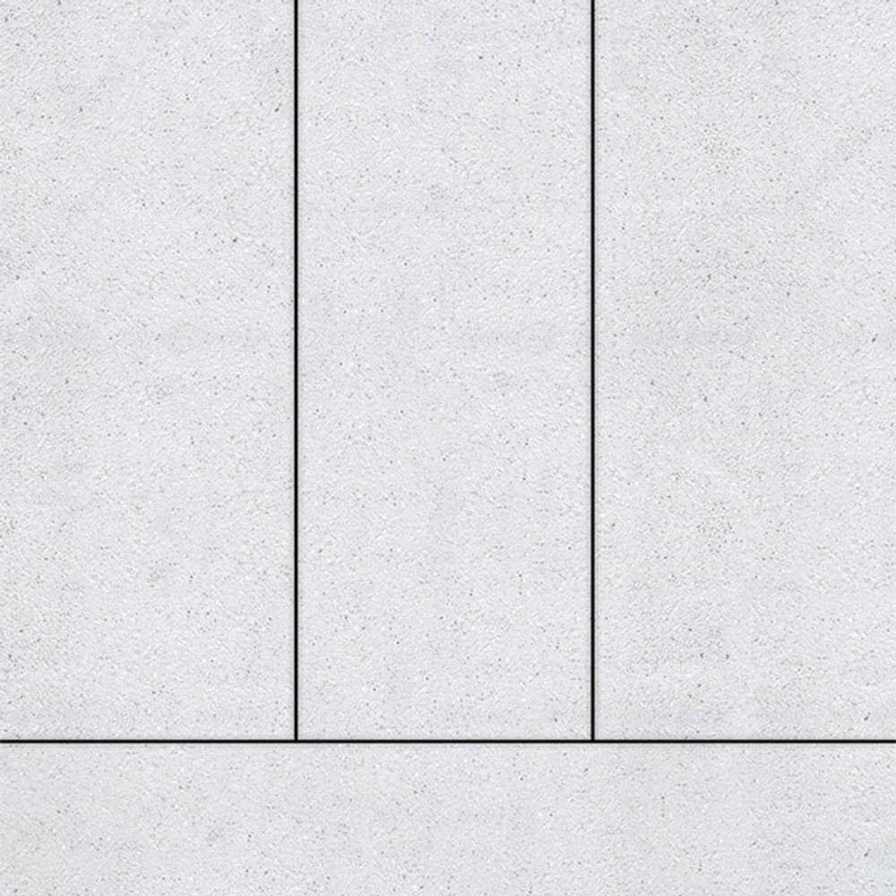 Тротуарная плитка ПРЯМОУГОЛЬНИК 900х300 мм - Стоунмикс Белый