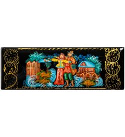 Народные промыслы ШК-85/28-B Шкатулка «Встреча»