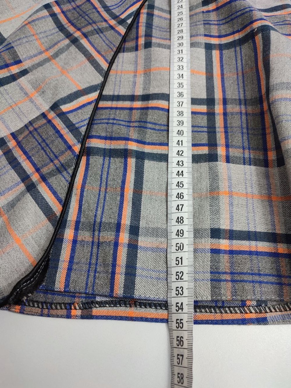 Юбка стильная в клетку 44-46 размер