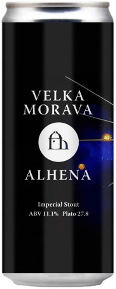 Пиво Велка Морава Алхена / Velka Morava Alhena 0.33 - банка