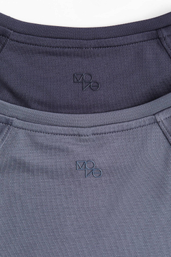 H&M Набор из двух спортивных футболок DryMove™, стальной синий