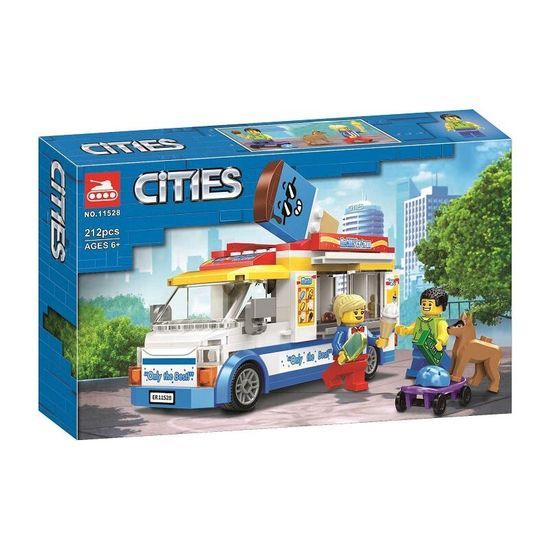 Конструктор Lari «Грузовик мороженщика» арт. 11528 ,  212 деталей
