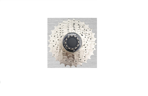 Кассета SUGEK ROAD, 9 скоростей, 11-28T, сталь, никелированная