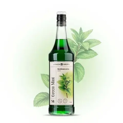 Зеленая мята 1.0л Pinch&Drop, сироп