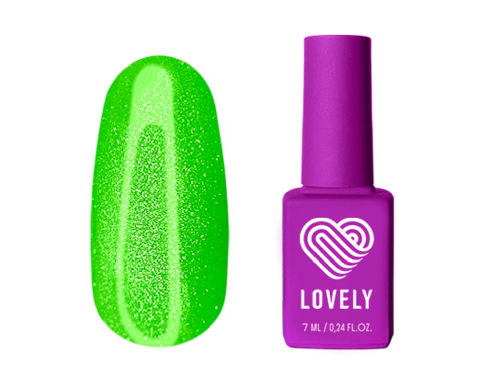 Гель-лак Lovely, коллекция Fruit Cat, оттенок Kiwi, 7 ml