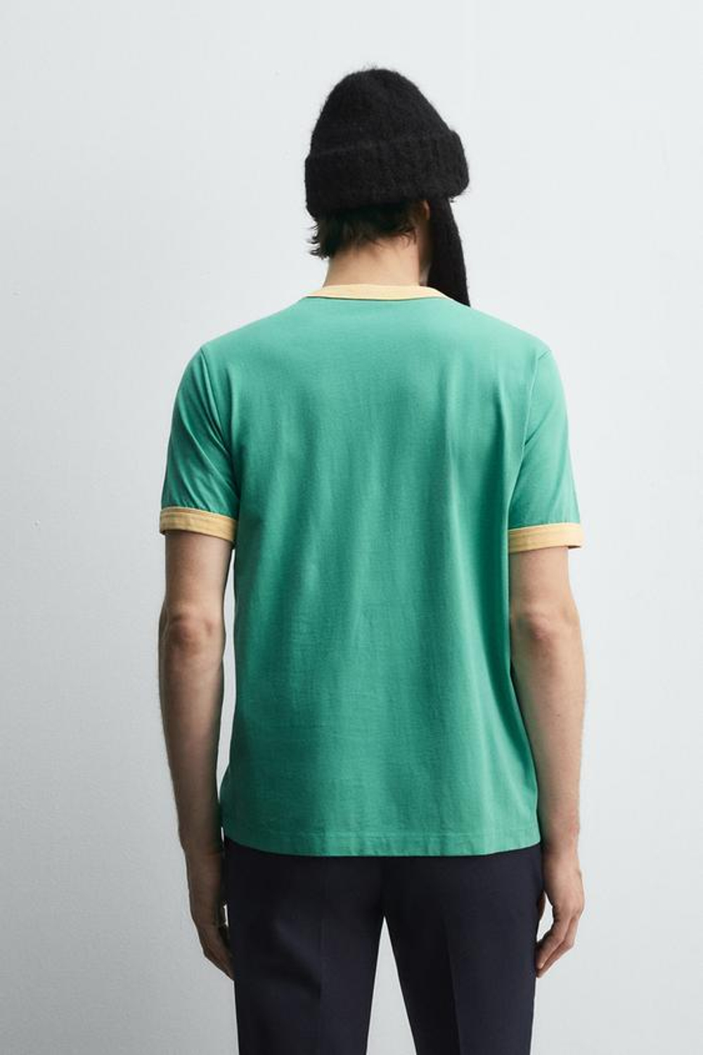 ZARA HARRY LAMBERT X DISNEY ФУТБОЛКА PLUTO, ЗЕЛЕНЫЙ