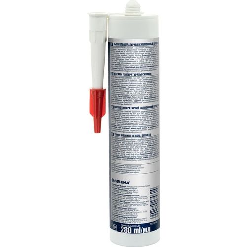 Герметик высокотемпературный силиконовый Tytan Professional красный 280 мл