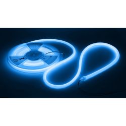 Лента светодиодная термостойкая для бани ЭРА LS2835-9,6-120-24-B-IP68-3 year-5m (синий)