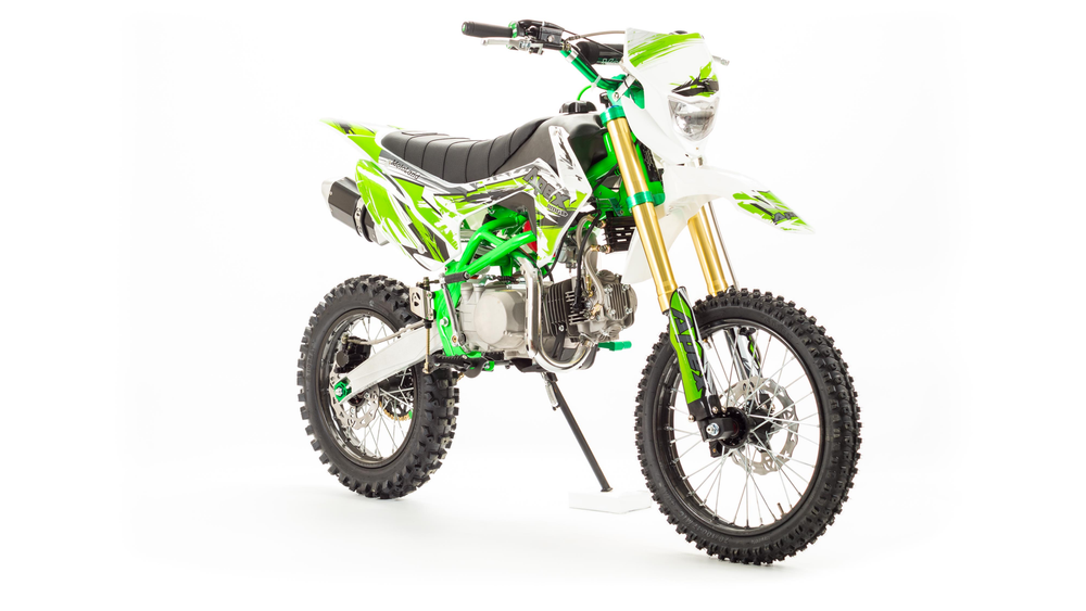 Питбайк Motoland APEX140 (2021 г.) Зеленый