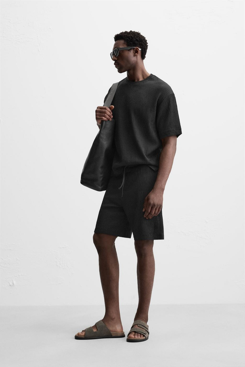 Футболка jacquard с рельефным узором
