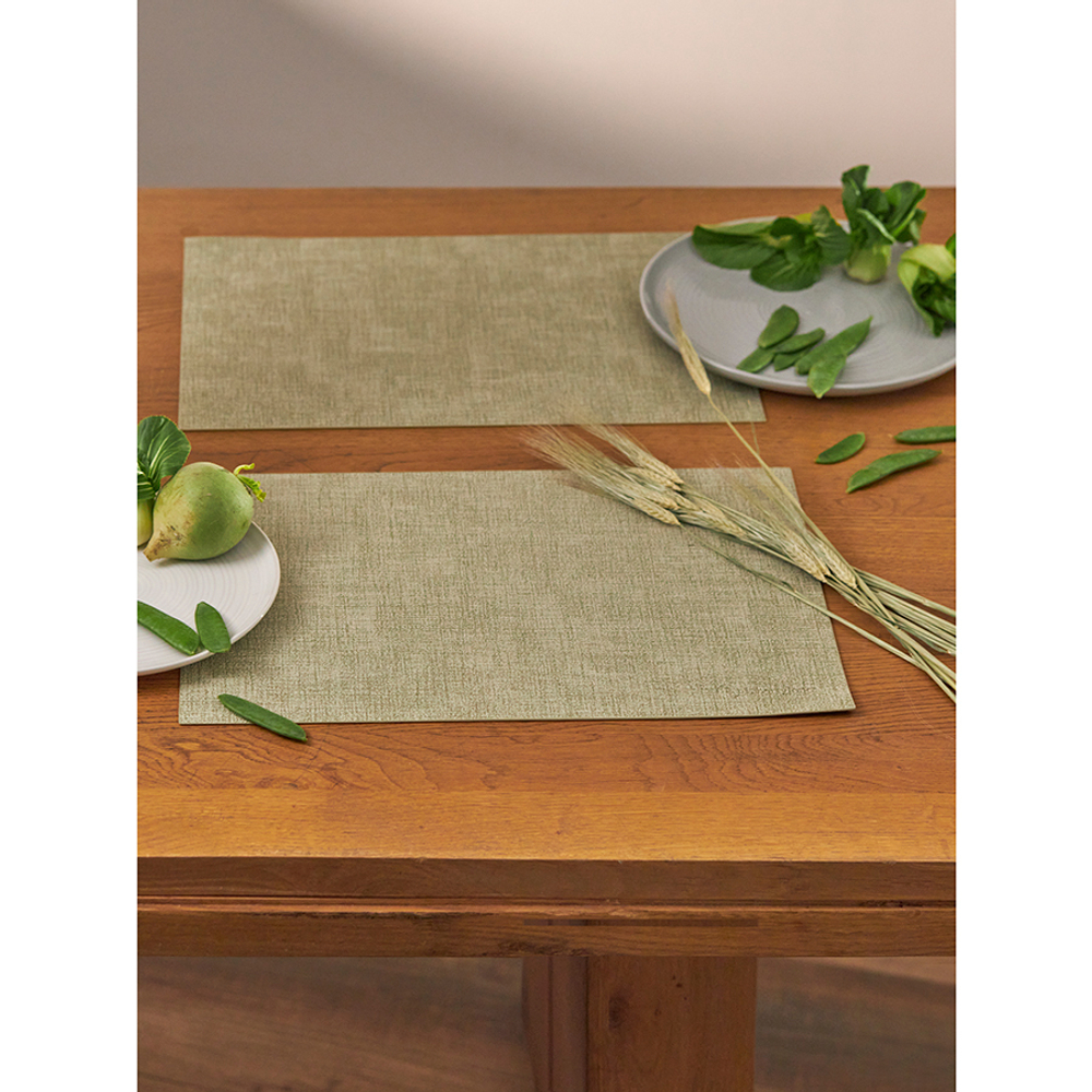 Набор из 2-х сервировочных салфеток leanera, 30х45 см, мятные