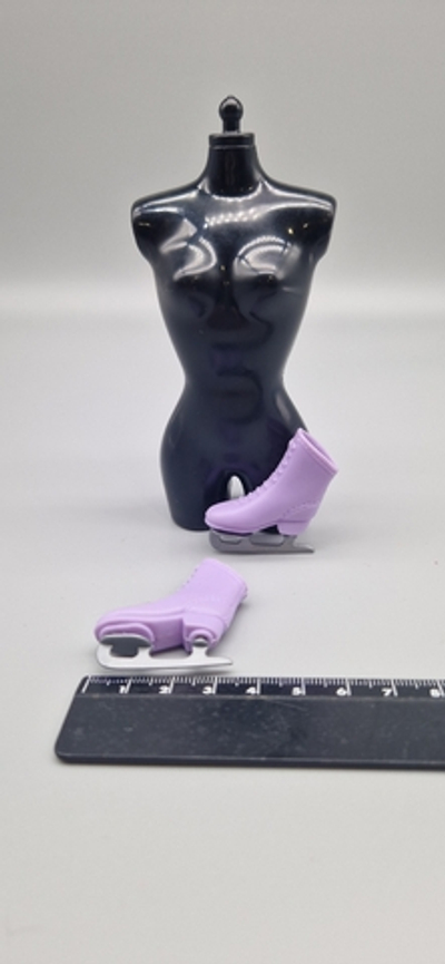 Обувь для куклы Барби 90х коньки 0173