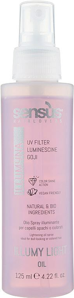 Финиш-спрей ILLUMYNA легкое масло 125мл SENS.US
