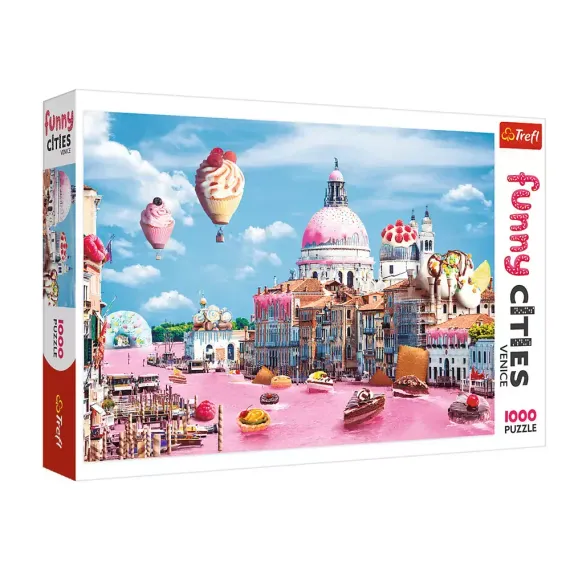 Puzzle - &quot;1000 Funny Cities&quot; - Sweets in Venice