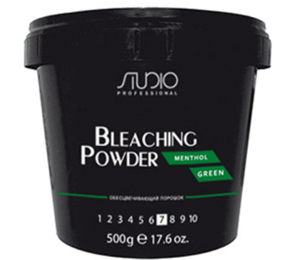Kapous Professional Обесцвечивающий порошок Menthol Green 500 г*