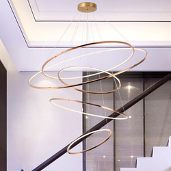 Люстра Cloyd KUBRIK C5 / выс. 400 см - золото (арт.10677)