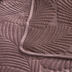 Покрывало 160х220 и наволочка 50х70 Sofi De MarkO Ноэль пепельная роза