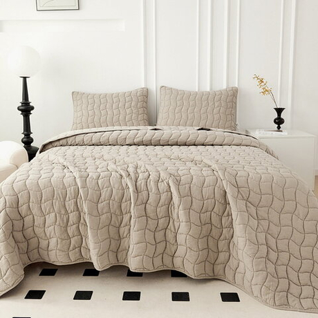 Покрывало 160x220 Sofi De MarkO Минелла бежевое