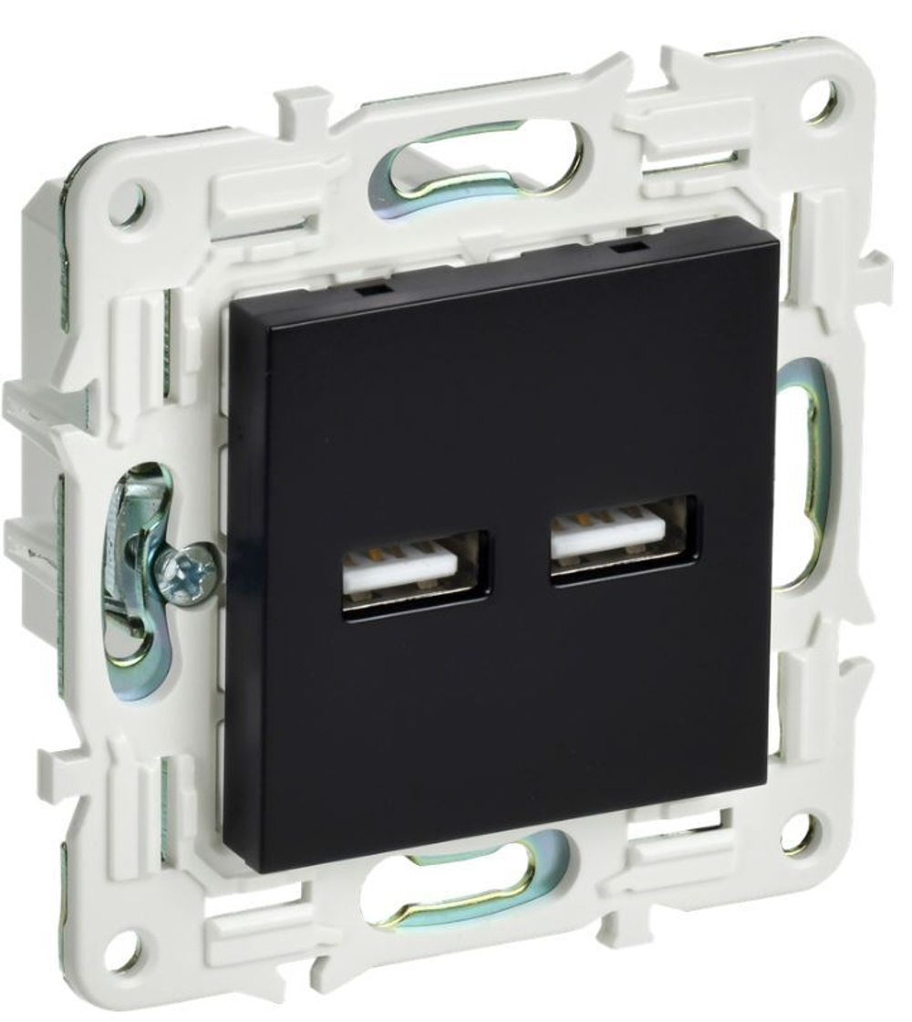 Розетка USB  IEK SK-U21-D31-K02