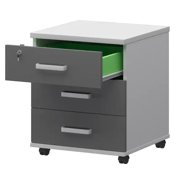 Тумба подкатная СМТ-3ПЦ Тип1  434x450x620 Смарт