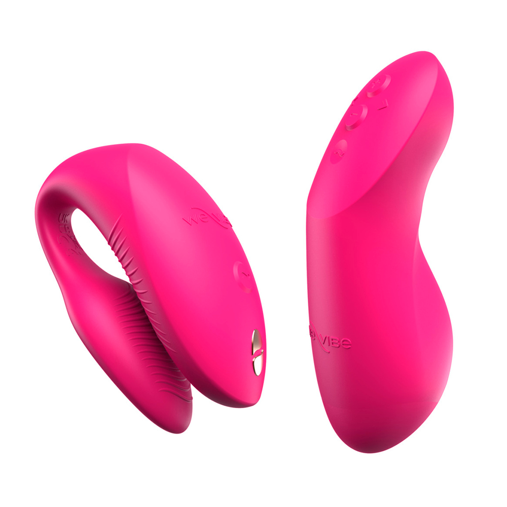 Смарт-вибратор для пар We-Vibe Chorus Pro розовый