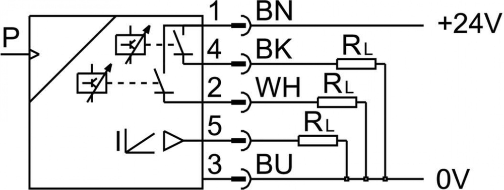 SPAW-B2R-G12M-2PA-M12 Датчик давления
