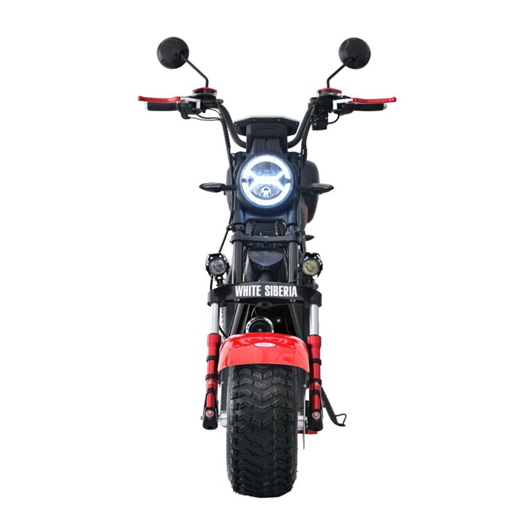 Электроскутер White Siberia Pro 2500W Красняй
