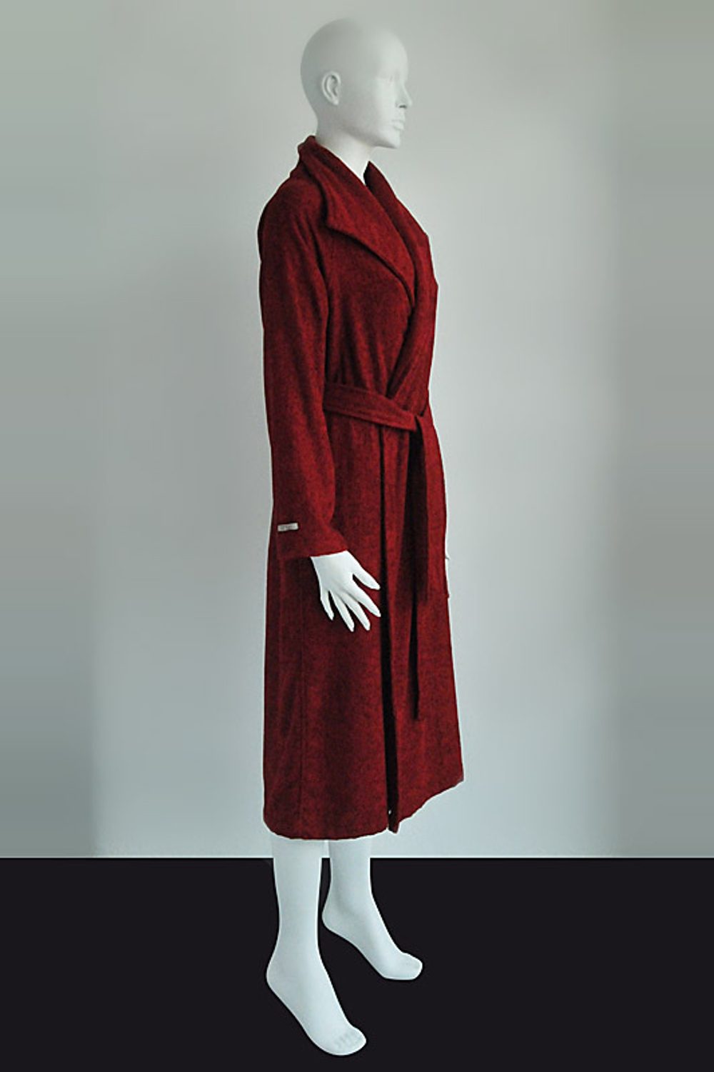 Халат махровый Hamam Waterside красный Турция фото 4