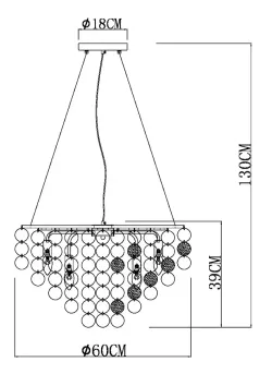 Подвесная люстра Arte Lamp