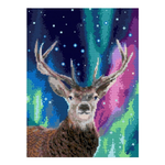 Алмазная мозаика 30*40см (полное заполнение) "Северный олень" (Lori)