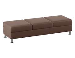 Пуф трехместный Marcus MC-PF.03 экокожа Oregon 26