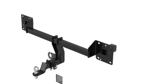 Фаркоп под квадрат на CHANGAN CS95, 4WD, 2023 -. 2600/75кг, (паспорт и сертификат в комплекте)(без электрики)C23.02E