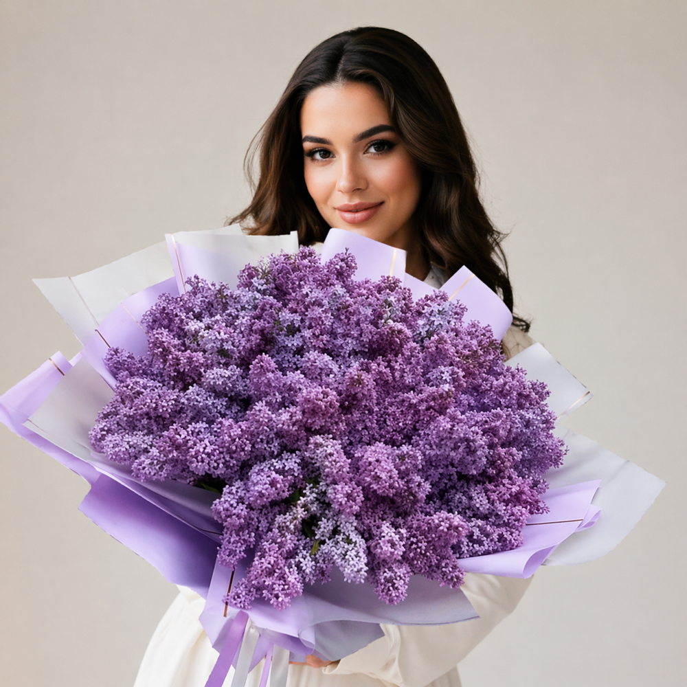 Букет сирени «Весенний акцент»