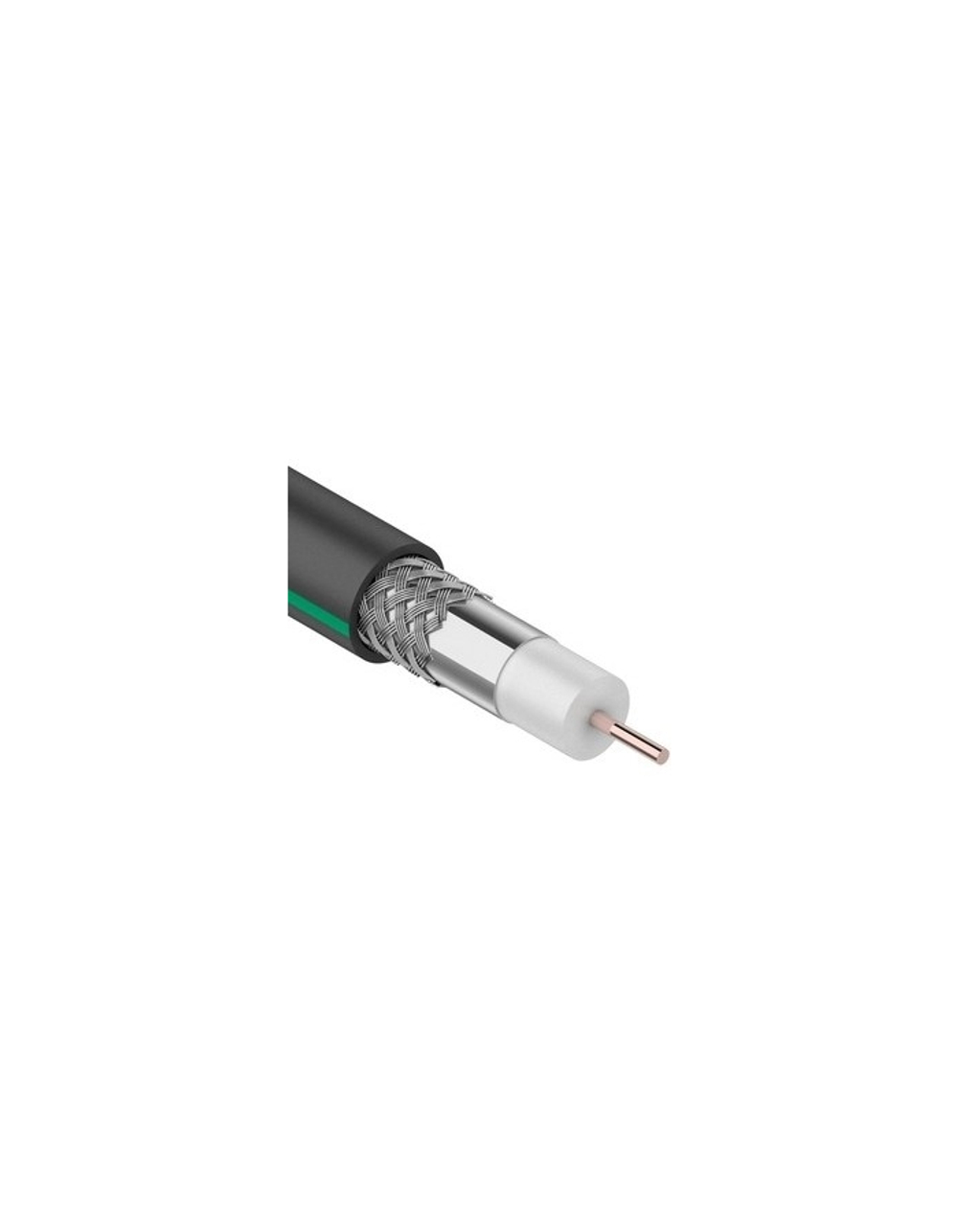 Proconnect (01-2436-1) Кабель SAT 703 B, Cu/Al/Al, (75%), 75 Ом, 100м., черный OUTDOOR
