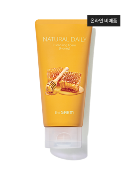 Natural Daily Cleansing Foam Honey