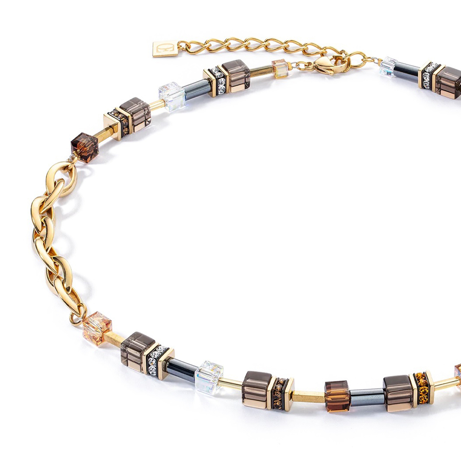 Колье Coeur de Lion Brown-Gold 4524/10-1116