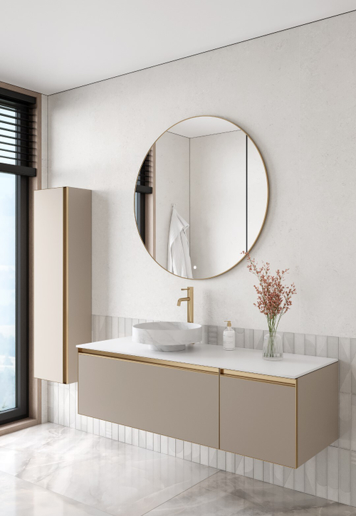 Armadi Art Комплект QUATRO M2-140 тумба+раковина чаша Calacatta