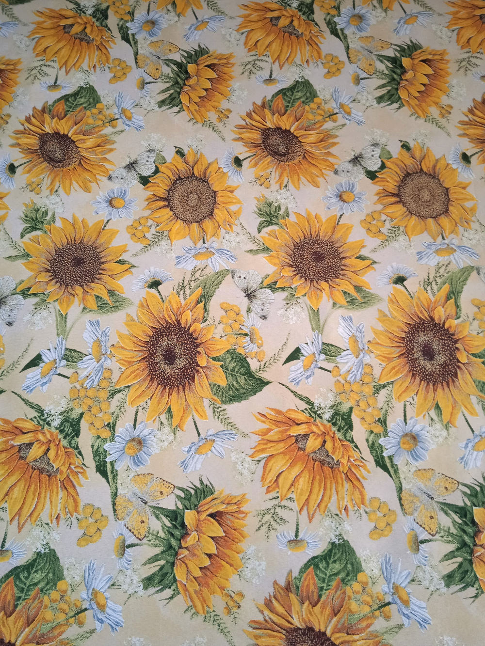 Покрывало гобеленовое Подсолнухи 2-спальный (180х200)