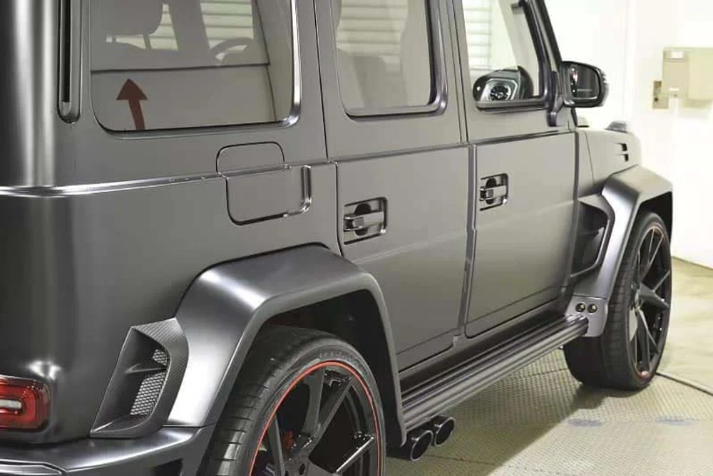 Широкий карбоновый обвес для Mercedes-Benz G-Class W463A/W464 2018+ Мерседес Гелик гелентваген