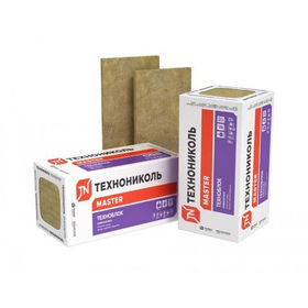 Базальтовая вата Технониколь Техноблок Стандарт 1200х600х100 мм 4 шт (40-50 кг/м3; 0,288 м3; 2,88 м2)