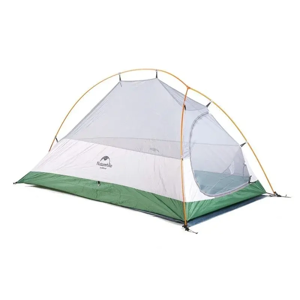 ПАЛАТКА NATUREHIKE CLOUD UP 1 UPDATED NH18T010-T, 210T С КОВРИКОМ