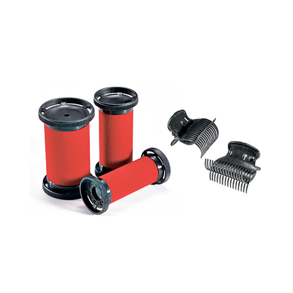 Электробигуди для волос керамические с велюровым покрытием BaByliss BABTS6GSE 5шт