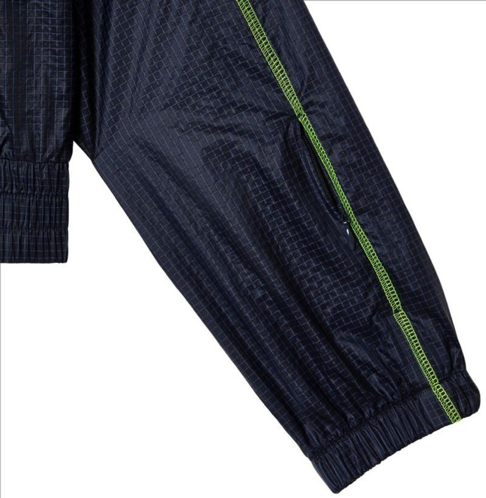 Женская Кофта теннисная Lacoste Sport Roland Garros Edition Post-Match Cropped Jacket - navy blue
